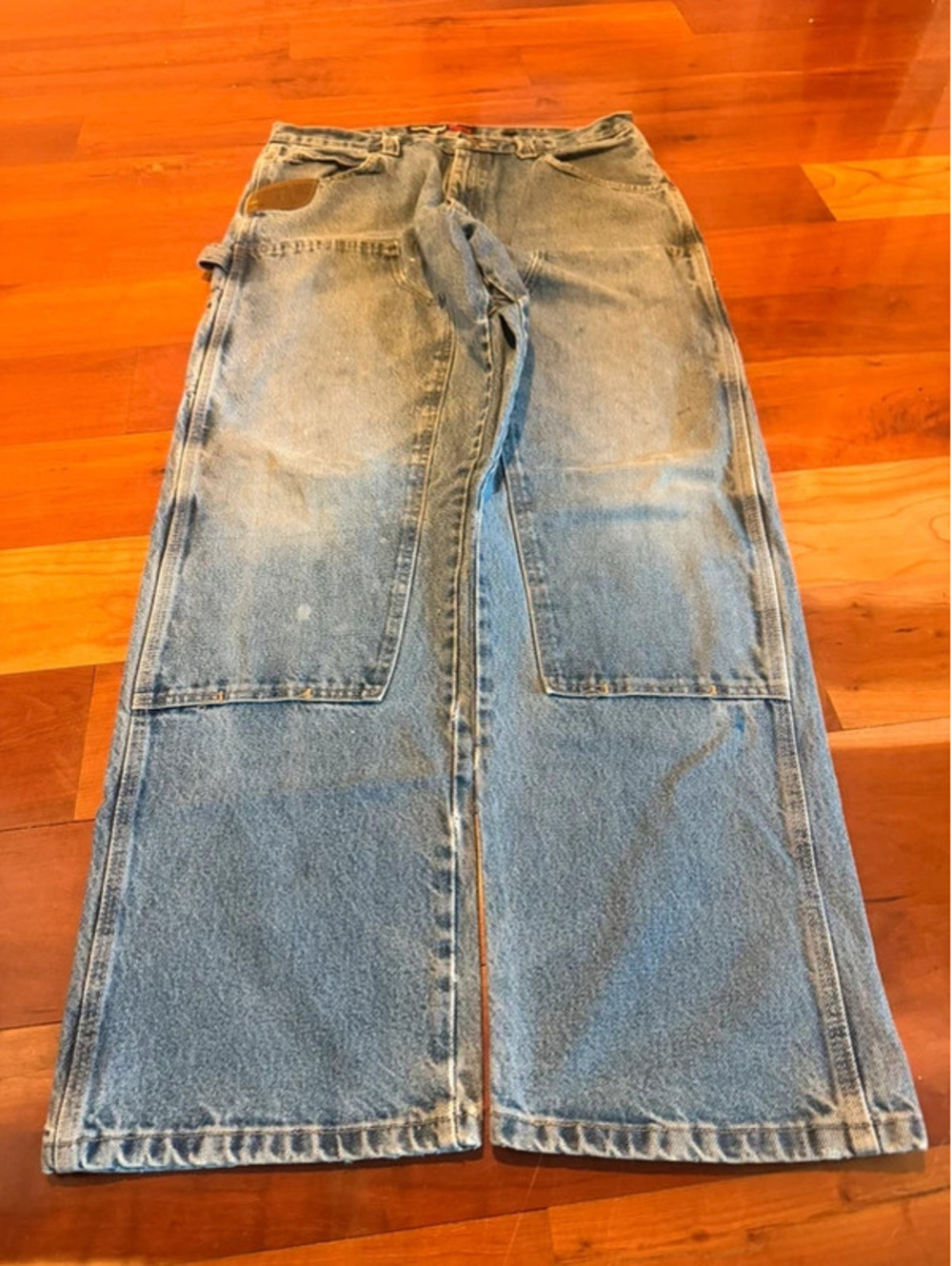 Baggy Y2K Wangler double knees - Picture 4 of 8